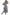 Thumbnail for Model wearing Gingham Macy Midi Dress standing facing the camera 