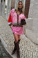Pink Bandana Mini Dorris Skirt