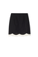 Mono Scallop Mini Jaspre Skirt