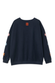Kids Navy Charms Sweatshirt