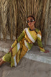 caption_Model wears Green Ombre Alba Dress  in UK size 8/ US 4
