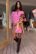 Pink Bandana Mini Dorris Skirt