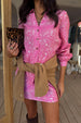 Pink Bandana Mini Dorris Skirt
