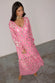 caption_Model wears Pink Jacquard Harmony Dress in UK size 8/ US 4