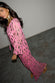 caption_Model wears Pink Jacquard Harmony Dress in UK size 8/ US 4