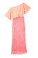 Pink and Red Jacquard Tilly Dress