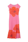 Pink Poppy Sleeveless Mesh Dress