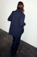 Navy Pinstripe Taylor Blazer