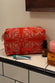 Red Bandana Reversible Make Up Bag