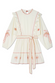 Cream And Red Pollenca Mini Dress
