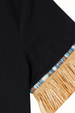 Black Raffia Shirt