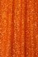 Orange Sequin Dorris Skirt Petite
