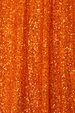 Orange Sequin Dorris Skirt