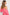 Thumbnail for caption_Model wears Pink Safari Mini Tilly Dress in UK size 8/ US 4