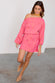 caption_Model wears Pink Safari Mini Tilly Dress in UK size 8/ US 4