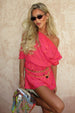Pink Safari Mini Tilly Dress