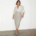 Sequin Maxi Wrap Jaspre Skirt