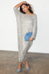 caption_Model wears Sequin Jem Dress in S/M