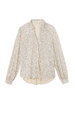 Silver Sequin Miley Shirt