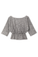 Silver Sequin Tilly Top
