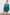 Thumbnail for Teal Vegan Leather Mini Jaspre Skirt Petite