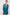 Thumbnail for Teal Vegan Leather Mini Jaspre Skirt Petite