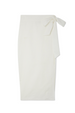 White Linen Jaspre Skirt
