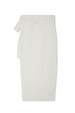White Linen Jaspre Skirt