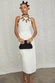 White Ribbed Tank