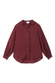 Burgundy Ruffle Miley Shirt
