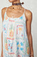 White Island Cross Stitch Maxi Dress