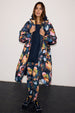 Navy Charm Coat