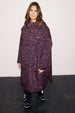 Dark Leopard Rain Mac