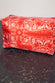 Red Bandana Reversible Make Up Bag