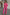 Thumbnail for Pink Denim Scallop Detail Jeans