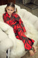 Kids Red Bow Cotton Button Through Pyjamas