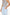 Thumbnail for caption_Model wears Scallop Detail Straight Leg Jeans  in UK size 10/ US 6