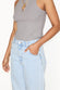 caption_Model wears Scallop Detail Straight Leg Jeans  in UK size 10/ US 6