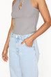 caption_Model wears Scallop Detail Straight Leg Jeans  in UK size 10/ US 6