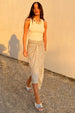Sequin Maxi Wrap Jaspre Skirt