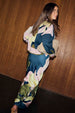 Teal Mara Abstract Dorris Skirt