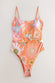 Orange Dreamer Scoop Swimsuit