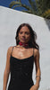 Video of Black Sequin Mya Dress in the sun