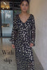 Video of Black Star Jacquard Isabella Dress