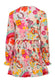 Pink Lucky Print Mini Dress