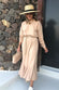 Beige Sweat Maxi Dress - nfd-demo-dev