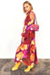 Berry Artist Print Viscose Shirt Dress - nfd-demo-dev