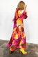 Berry Artist Print Viscose Shirt Dress - nfd-demo-dev