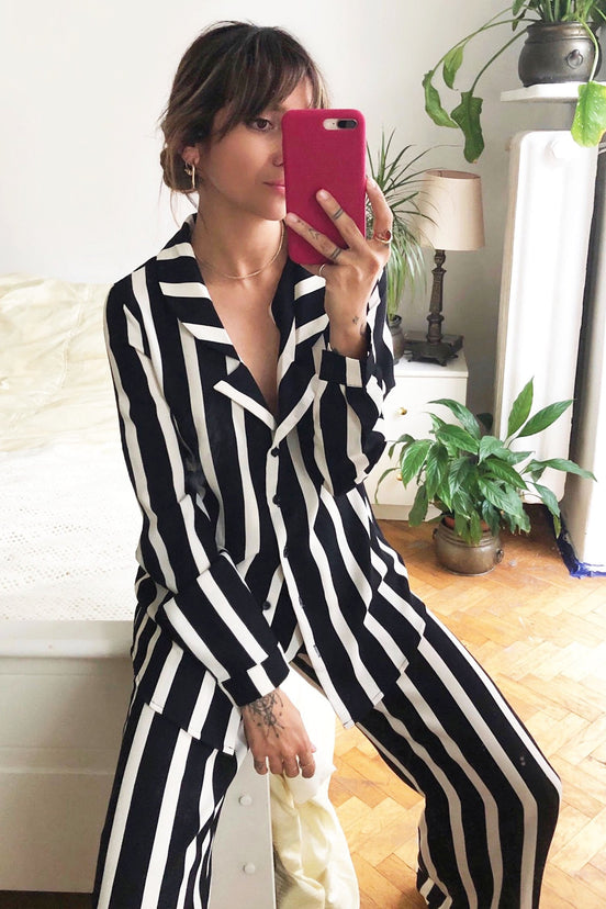 Black and White Stripe Shirt - nfd-demo-dev