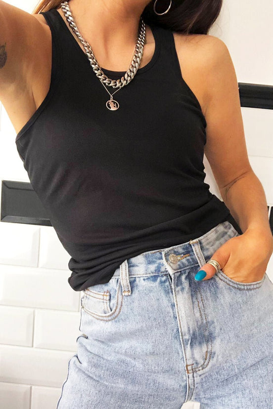 Black Basic Tank Top - nfd-demo-dev
